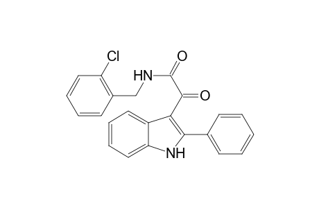 Acetamide, N-(2-chlorobenzyl)-2-oxo-2-(2-phenyl-1H-indol-3-yl)-