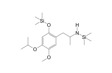 2,5-Dimethoxy-4-isopropoxyamphetamine-A (-CH3) 2TMS