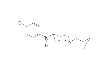 N-(4-Chlorophenyl)-1-(cyclopropylmethyl)piperidin-4-amine