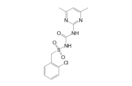 Benzenemethanesulfonamide, 2-chloro-N-[[(4,6-dimethyl-2-pyrimidinyl)amino]carbonyl]-