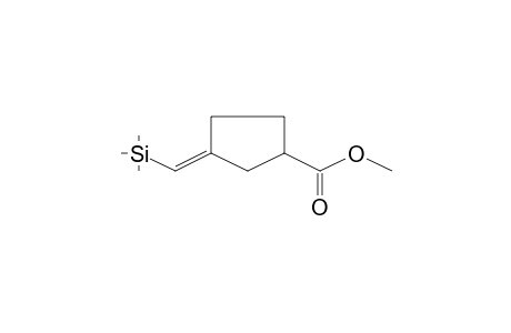 Methyl (3E)-3-[(trimethylsilyl)methylene]cyclopentanecarboxylate