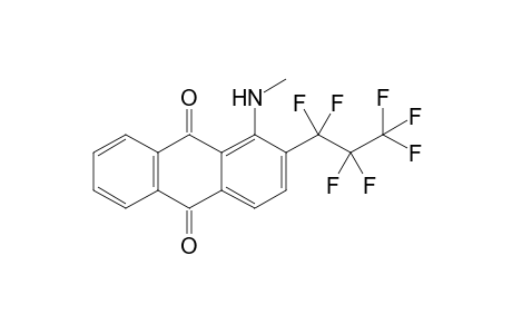 1-(Methylamino)-2-(perfluoropropyl)anthraquinone