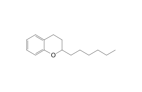 2-Hexyl-3,4-dihydro-2H-1-benzopyran