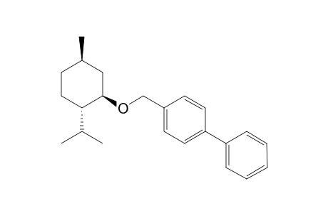 4-Isopropyl-1-methyl-3-(p-phenylbenzyl)oxycyclohexane