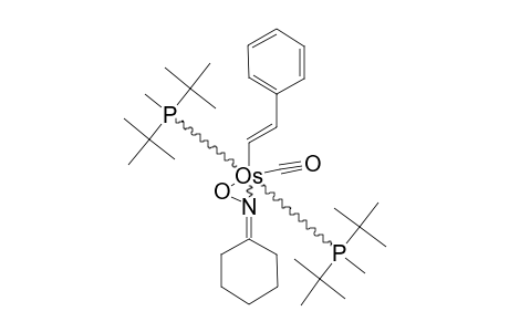 CARBONYL-(CYCLOHEXANONOXIMATO-N,O)-BIS-(DI-TERT.-BUTYLMETHYLPHOSPHANE)-[(E)-2-PHENYLVINYL]-OSMIUM-(II)