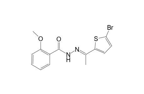 N'-[(E)-1-(5-Bromo-2-thienyl)ethylidene]-2-methoxybenzohydrazide