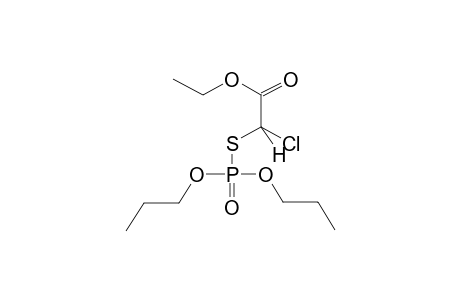 O,O-DIPROPYL-S-(ETHOXYCARBONYLCHLOROMETHYL)THIOPHOSPHATE