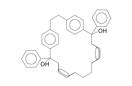 2,13-Diphenylpentacyclo[18.2.2.2~3,6~.2~9,12~.2~14,17~]triaconta-1(22),3,5,9,11,14,16,20,23,25,27,29-dodecaene-2,13-diol