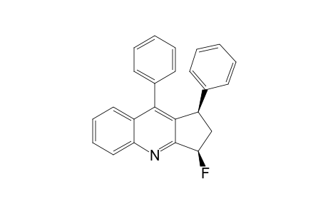 cis-3-Fluoro-1,9-diphenyl-2,3-dihydro-1H-cyclopenta[b]quinoline