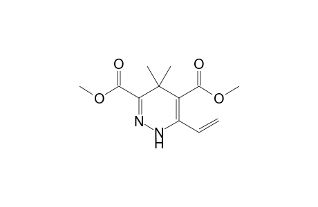 4,4-Dimethyl-6-vinyl-1,4-dihydro-pyridazine-3,5-dicarboxylic acid dimethyl ester