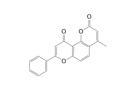 4-methyl-8-phenyl-2H,10H-benzo[1,2-b.3,4-b']dipyran-2,10-dione
