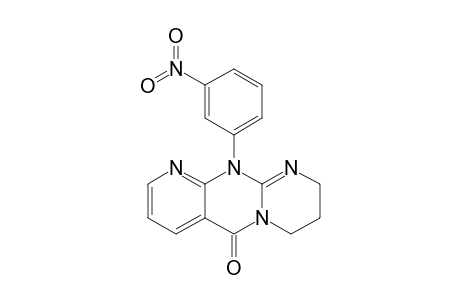 11-(3'-Nitrophenyl)-2,3,4,11-tetrahydropyrido[2,3-d]pyrimido[1,2-a]pyrimidin-6(6H)-one