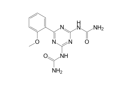 1-[4-(aminocarbonylamino)-6-(2-methoxyphenyl)-1,3,5-triazin-2-yl]urea