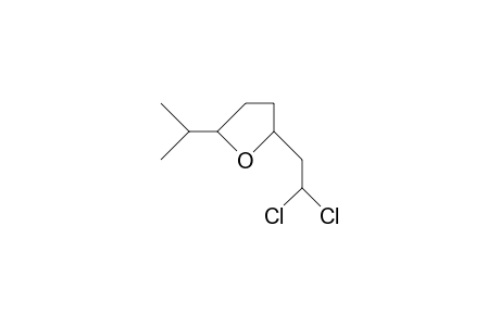 cis-2-(2,2-Dichloro-ethyl)-5-isopropyl-tetrahydro-furan