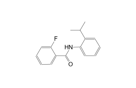 2-fluoro-N-(2-isopropylphenyl)benzamide