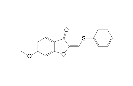 (E)-2-Phenylthiomethylene-6-methoxy-3(2H)-Benzofuranone