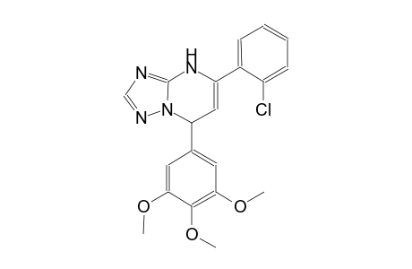5-(2-chlorophenyl)-7-(3,4,5-trimethoxyphenyl)-4,7-dihydro[1,2,4]triazolo[1,5-a]pyrimidine
