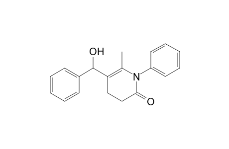5-(Hydroxy(phenyl)methyl)-6-methyl-1-phenyl-1,2,3,4-tetrahydro-2-pyridinone