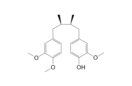 4-[(2S,3R)-4-(3,4-dimethoxyphenyl)-2,3-dimethyl-butyl]-2-methoxy-phenol