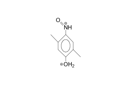 4-Hydroxy-2,5-dimethyl-nitroso-benzene dication