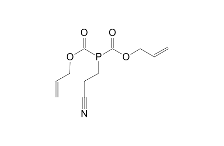 DI-ALLYLOXYCARBONYL-(2-CYANOETHYL)-PHOSPHANE