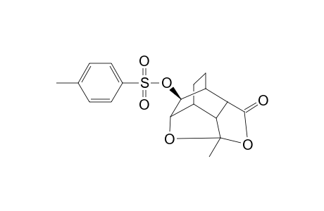 5-Methyl-9.beta.-tosyl-3-oxo-4,11-dioxatetracyclo[5.2.1.1(5,8).0(2,6)]dodecane