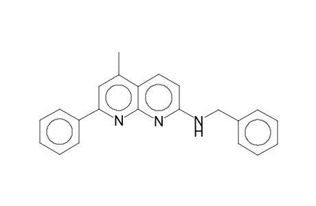 N-Benzyl-5-methyl-7-phenyl[1,8]naphthyridin-2-amine