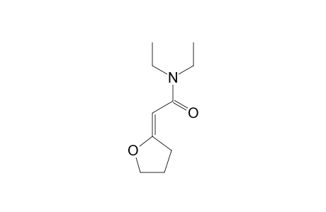 2-(E)-(2-DIETHYLAMINO-2-OXOETHYLIDENE)-TETRAHYDROFURAN
