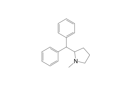 2-Benzhydryl-1-methylpyrrolidine