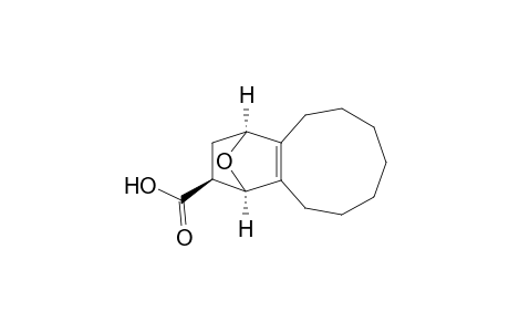 1,4-Epoxy-1H-benzocyclononene-2-carboxylic acid, 2,3,4,5,6,7,8,9,10,11-decahydro-, (1R*,2S*,4S*)-(.+-.)-