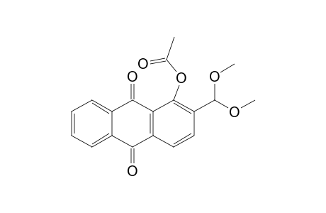 1-ACETOXY-2-DIMETHOXYMETHYLANTHRAQUINONE