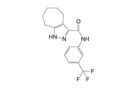 Cyclohepta[c]pyrazole-3-carboxamide, 1,4,5,6,7,8-hexahydro-N-[3-(trifluoromethyl)phenyl]-
