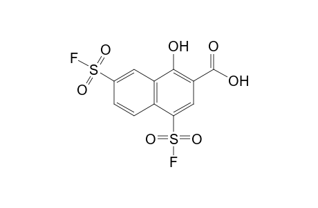 4,7-bis(fluorosulfonyl)-1-hydroxy-2-naphthoic acid