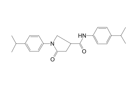 Pyrazolidine-3-carboxamide, 1,N-di(4-isopropylphenyl)-5-oxo-