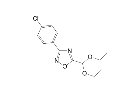 3-(4-Chlorophenyl)-5-(diethoxymethyl)-1,2,4-oxadiazole