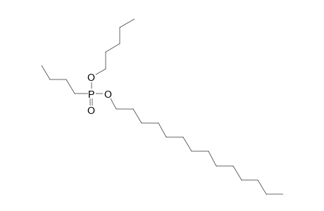 Butylphosphonic acid, pentyl tetradecyl ester