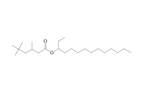 Hexanoic acid, 3,5,5-trimethyl-, tetradec-3-yl ester