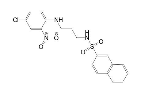 N-[3-(4-chloro-2-nitroanilino)propyl]-2-naphthalenesulfonamide