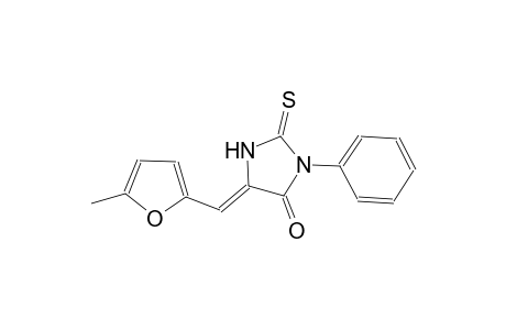 (5Z)-5-[(5-methyl-2-furyl)methylene]-3-phenyl-2-thioxo-4-imidazolidinone