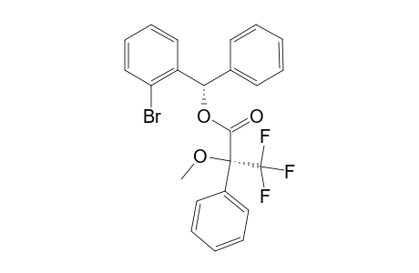 (S)-(2-BROMOPHENYL)-PHENYLMETHYL-(S)-3,3,3-TRIFLUORO-2-METHOXY-2-PHENYLPROPANOATE
