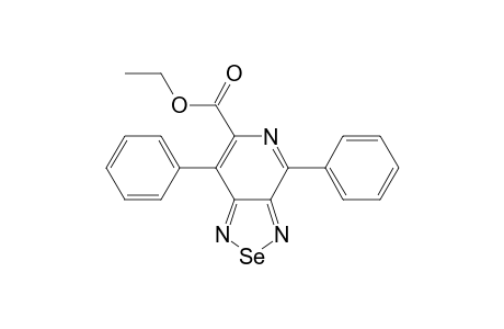 4,7-Diphenyl-[1,2,5]selenadiazolo[3,4-c]pyridine-6-carboxylic acid ethyl ester