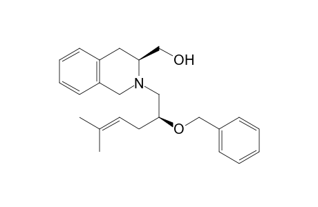 [(3S)-2-[(2S)-2-benzoxy-5-methyl-hex-4-enyl]-3,4-dihydro-1H-isoquinolin-3-yl]methanol