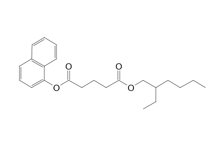 Glutaric acid, 2-ethylhexyl 1-naphthyl ester