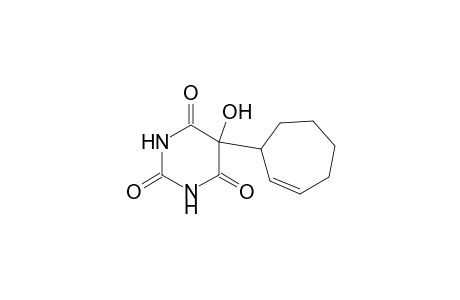 3-(5-Hydroxy-2,4,6-trioxohexahydropyrimidin-5-yl)-1-cycloheptene