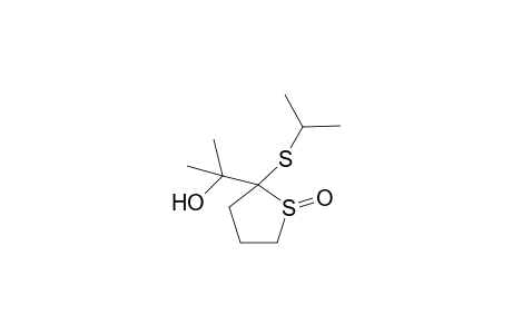 2-(1-Hydroxy-1-methylethyl)-2-(isopopylthio)thiolane 1-oxide