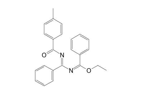 6-Ethoxy-2-(p-tolyl)-4,6-diphenyl-1-oxa-3,5-diaza-1,3,5-hexatriene
