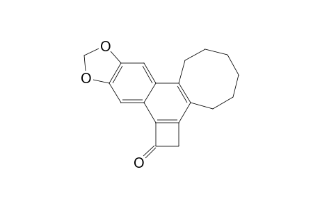 3,4,5,6,7,8-Hexahydrocyclobuta[5,6]cycloocta[7,8]naphtho[2,3-d][1,3]dioxol-1(2H)-one
