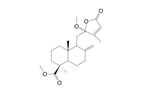 Platycyclolactonic acid methyl ester