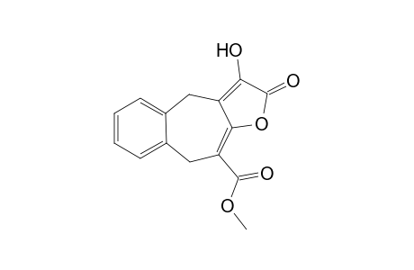 4,7-Dihydro-8-methoxycarbonyl-3-hydroxy-5,6-benzo[e]cyclohepta[b]furan-2-one