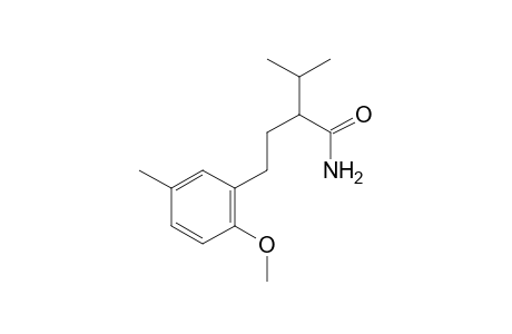 2-ISOPROPYL-4-(6-METHOXY-m-TOLYL)BUTYRAMIDE